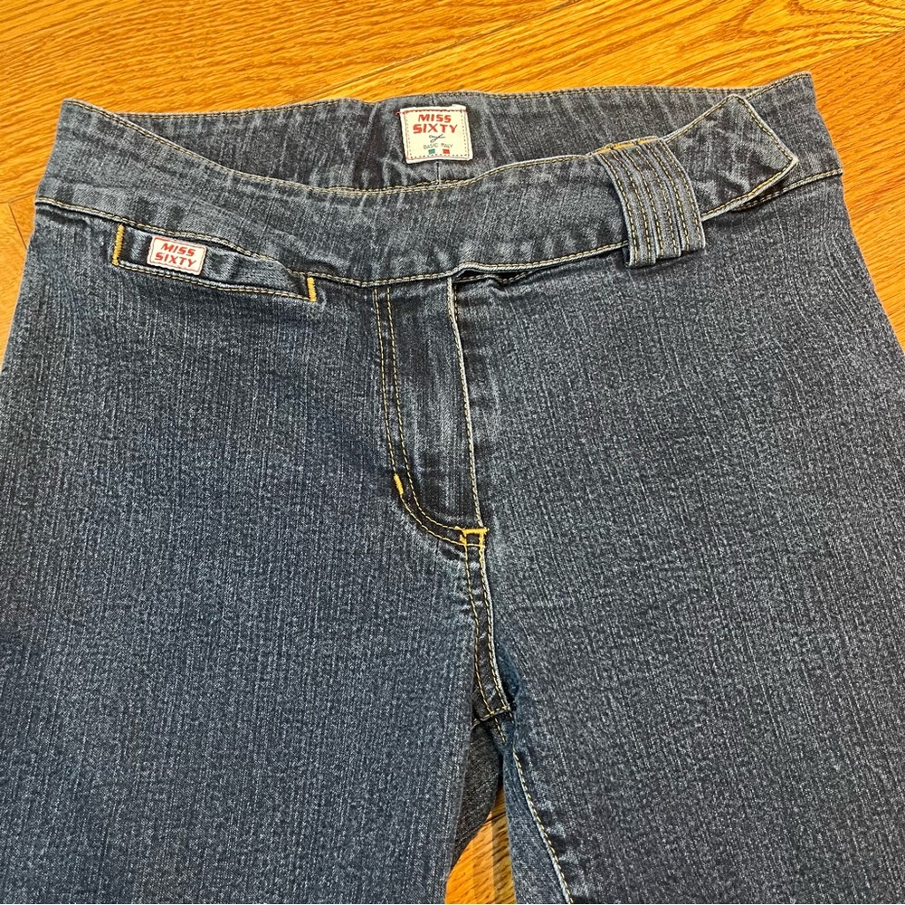 Vintage Y2K Miss Sixty Low Rise Boot Cut Jeans